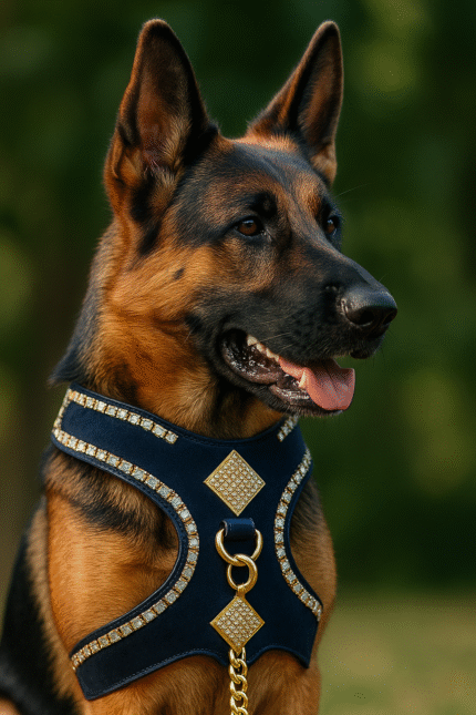 Royal Midnight Velvet Harness – Limited Edition